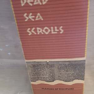 Antique Clay Dead Sea Scrolls The Rules of The Congregation Replica Holy Land